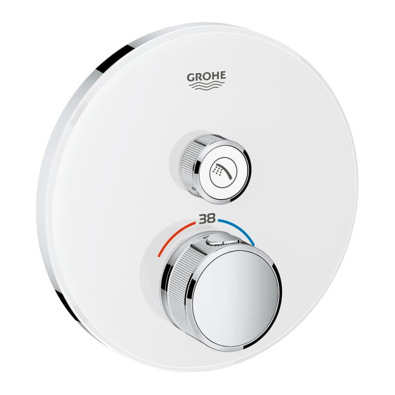 Termostat GROHE Smart Control s termostatickou baterií Moon White, Yang White 29150LS0
