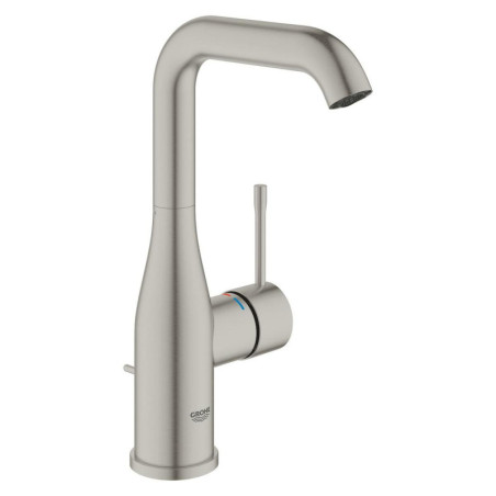 Vysoká umyvadlová baterie GROHE Essence New s otočným raménkem supersteel 32628DC1