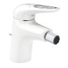 Bidetová baterie GROHE Eurostyle New s výpustí Moon White / chrom 33565LS3