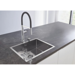 Dřezová baterie GROHE Essence New s vytahovací sprškou chrom 30294000