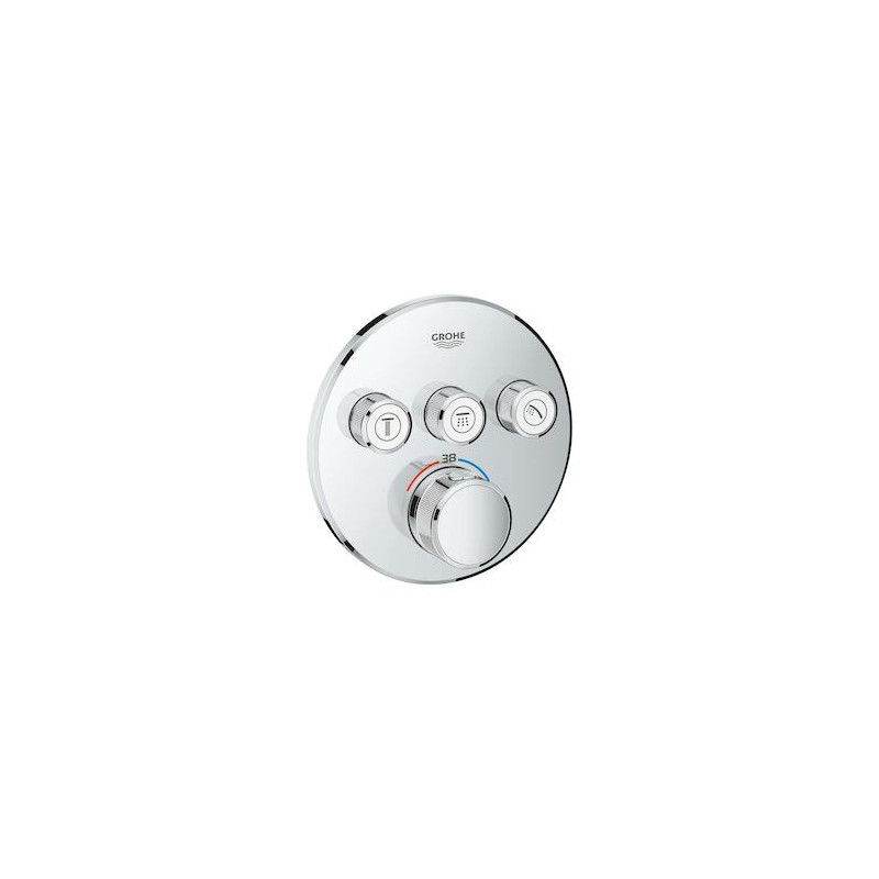 Termostat GROHE Smart Control s termostatickou baterií chrom 29121000
