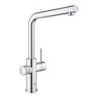 Dřezová baterie GROHE Red s výpustí chrom 30327001