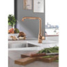 Dřezová baterie GROHE Essence New s otočným raménkem Warm Sunset 30269DA0