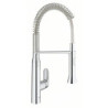 Dřezová baterie GROHE K7 s výpustí chrom 31379000