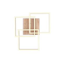 LED stropní osvětlení Reality Mobile dřevodekor R62883135