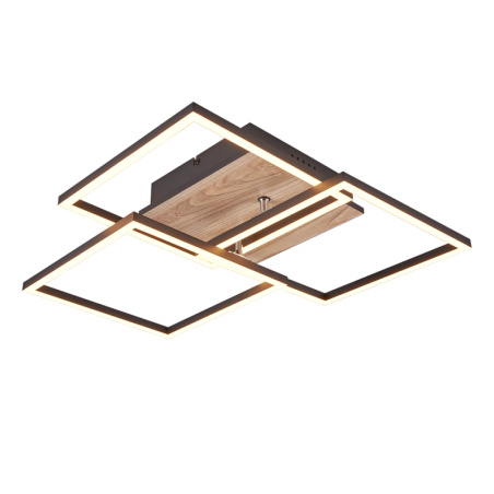 LED stropní osvětlení Reality Mobile dřevodekor R62883135