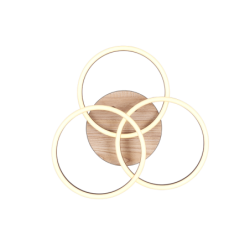 LED stropní osvětlení Reality Circle dřevodekor R62823135