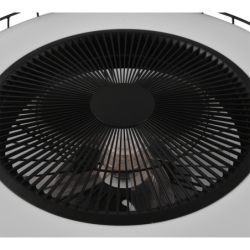 LED ventilátor Reality Sandfjord černá R64122132