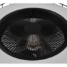LED ventilátor Reality Sandfjord černá R64122132