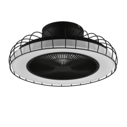 LED ventilátor Reality Sandfjord černá R64122132