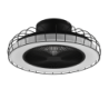 LED ventilátor Reality Sandfjord černá R64122132