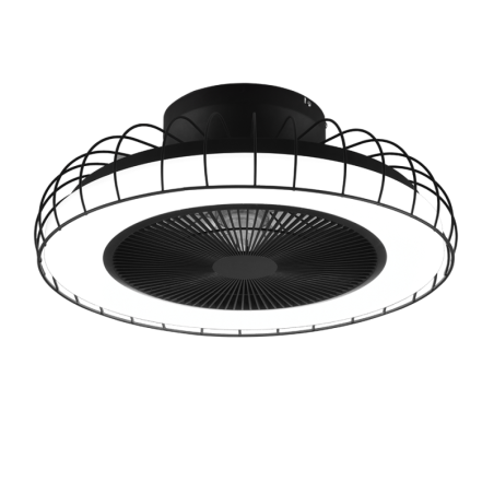 LED ventilátor Reality Sandfjord černá R64122132