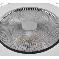 LED ventilátor Reality Sandfjord chrom R64122106