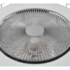LED ventilátor Reality Sandfjord chrom R64122106