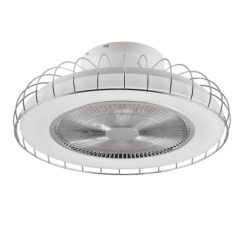 LED ventilátor Reality Sandfjord chrom R64122106