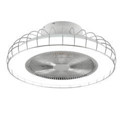 LED ventilátor Reality Sandfjord chrom R64122106