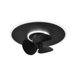 LED ventilátor Reality Nybro černá R64133132