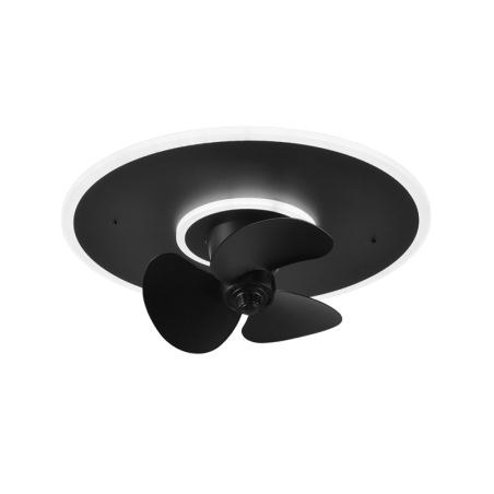 LED ventilátor Reality Nybro černá R64133132