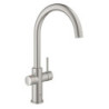 Dřezová baterie GROHE Red s výpustí supersteel 30083DC1