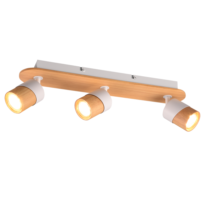 Bodové osvětlení Trio Aruni dřevodekor 801100331