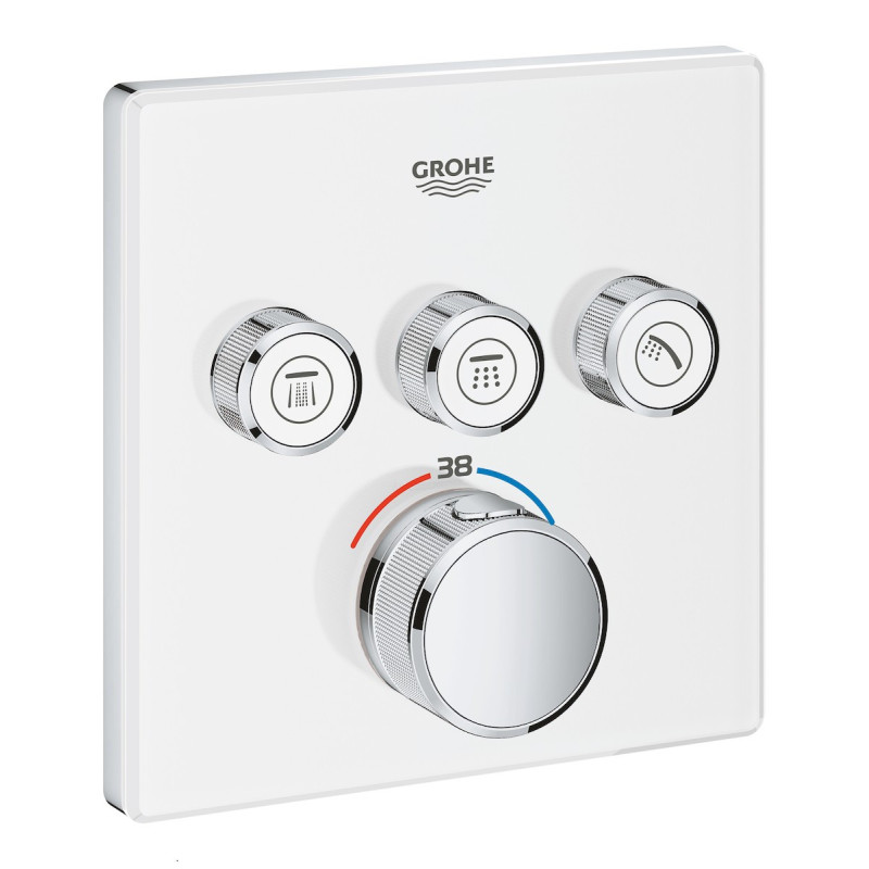 Termostat GROHE Smart Control s termostatickou baterií Moon White, Yang White 29157LS0