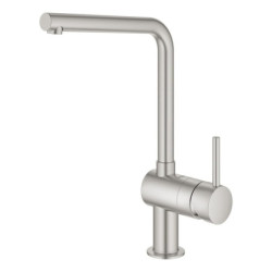 Dřezová baterie GROHE Minta s otočným raménkem supersteel 31375DC0