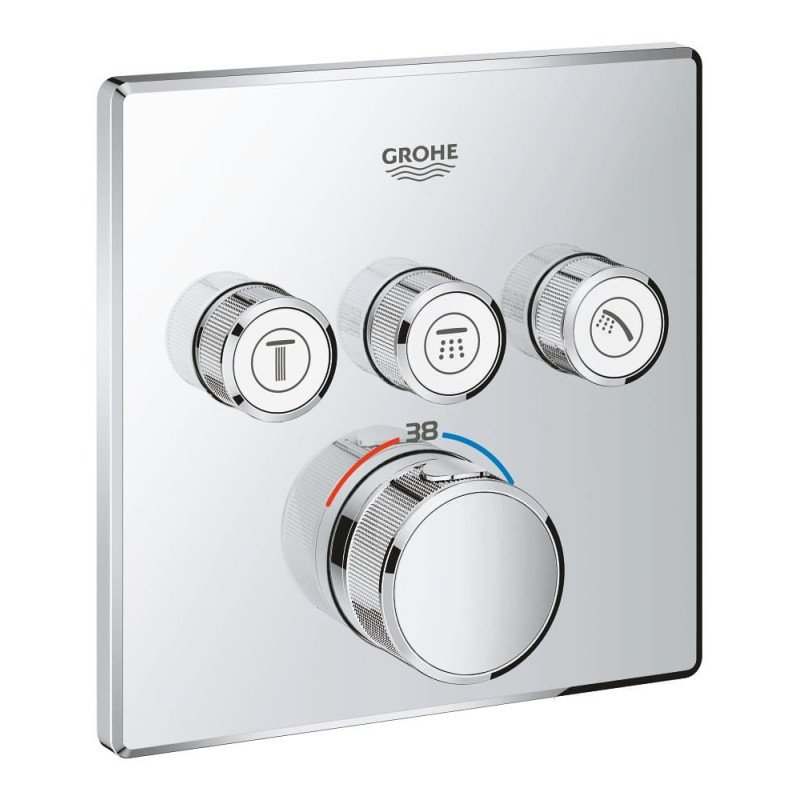 Termostat GROHE Smart Control s termostatickou baterií chrom 29126000