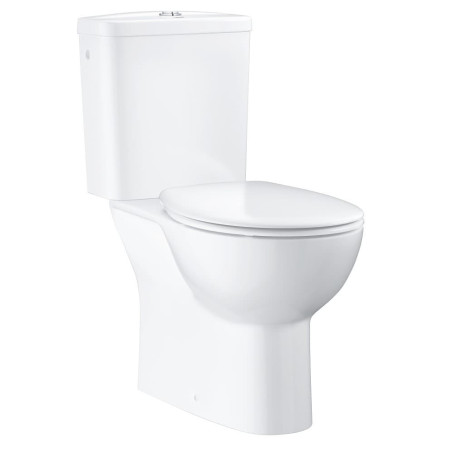 Wc kombi komplet GROHE Bau Ceramic alpská bílá spodní odpad 39346000