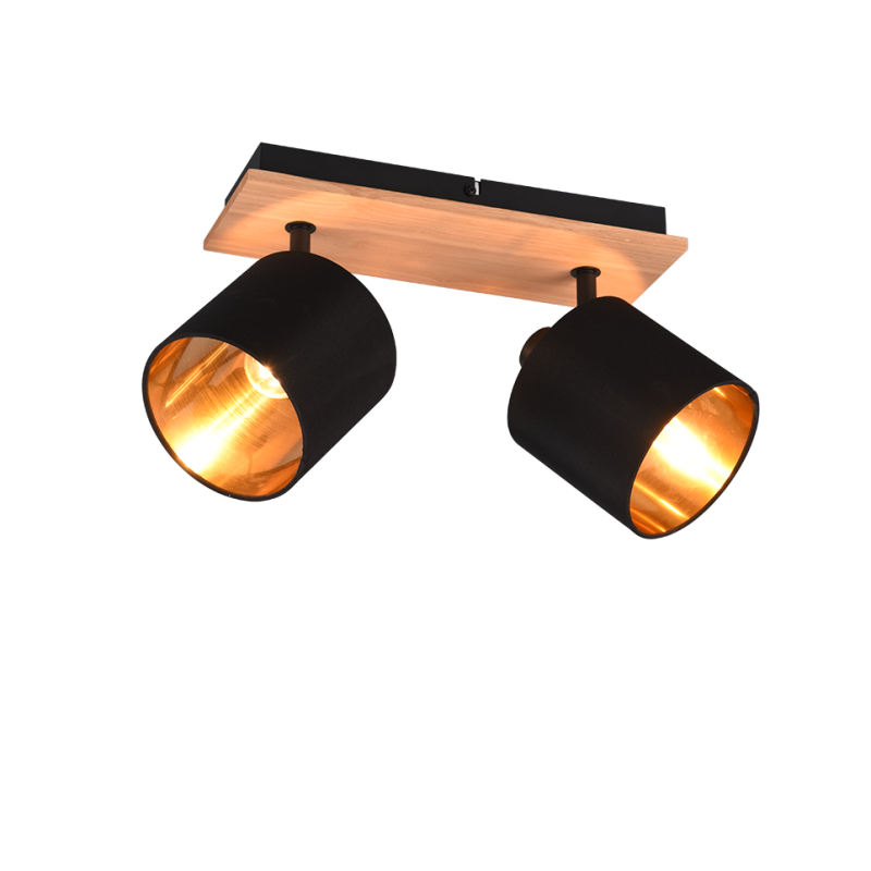 Bodové osvětlení Reality Tommy dřevodekor R81332030