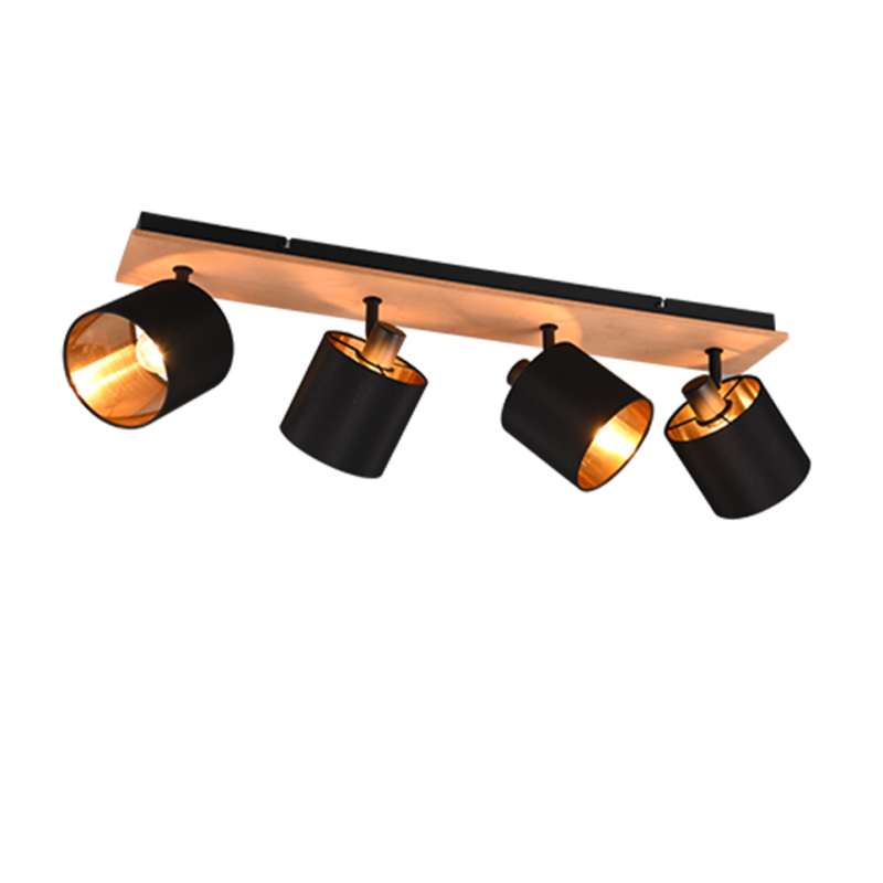 Bodové osvětlení Reality Tommy dřevodekor R81334030