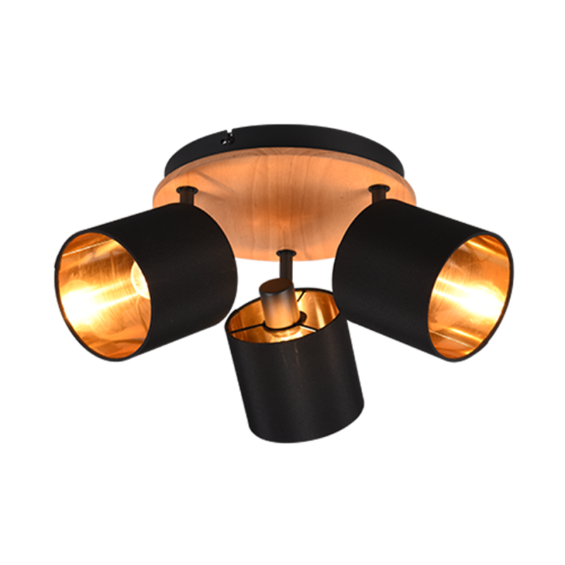 Bodové osvětlení Reality Tommy dřevodekor R81333930