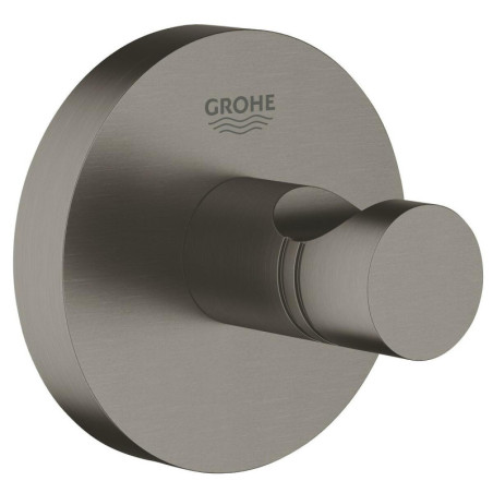 Háček GROHE Essentials kartáčovaný hard graphite G40364AL1