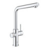 Dřezová baterie GROHE Red s výpustí chrom 30325001