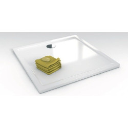 Sprchová vanička čtvercová Jika 80x80 cm litý mramor H2119310000001