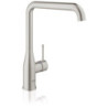 Dřezová baterie GROHE Essence New s otočným raménkem supersteel 30269DC0