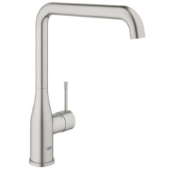 Dřezová baterie GROHE Essence New s otočným raménkem supersteel 30269DC0