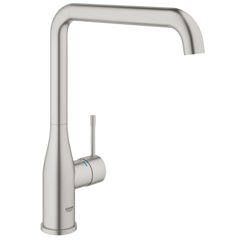 Dřezová baterie GROHE Essence New s otočným raménkem supersteel 30269DC0