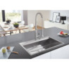 Dřezová baterie GROHE K7 s výpustí supersteel 32950DC0
