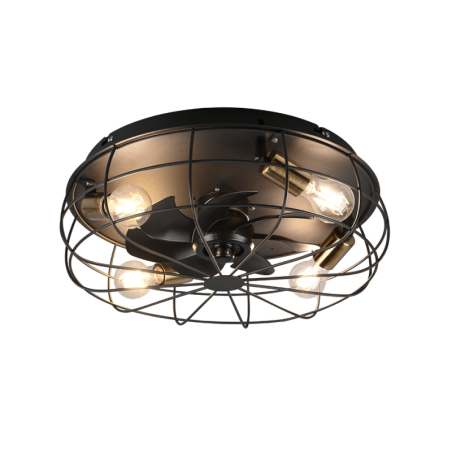 Ventilátor Reality Trondheim černá R61095032