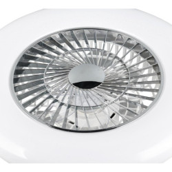 LED ventilátor Reality Visby chrom R62402106