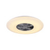 LED ventilátor Reality Visby chrom R62402906