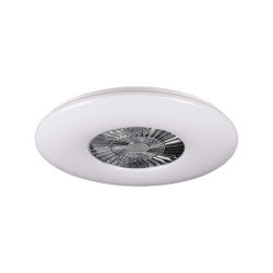 LED ventilátor Reality Visby chrom R62402906