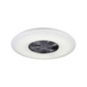 LED ventilátor Reality Visby chrom R62402906