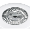 LED ventilátor Reality Harstad chrom R62412106