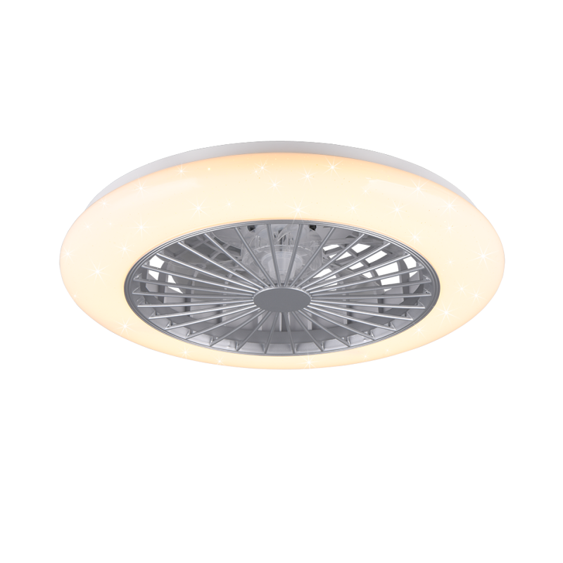 LED ventilátor Reality Stralsund titan R62522987