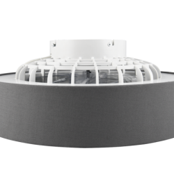 LED ventilátor Reality Farsund šedá R62662111