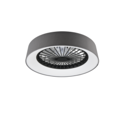 LED ventilátor Reality Farsund šedá R62662111