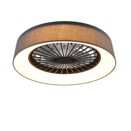 LED ventilátor Reality Farsund šedá R62662111