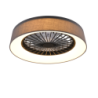 LED ventilátor Reality Farsund šedá R62662111