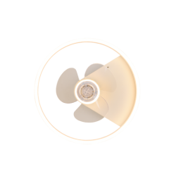 LED ventilátor Reality Borgholm bílá R67083131